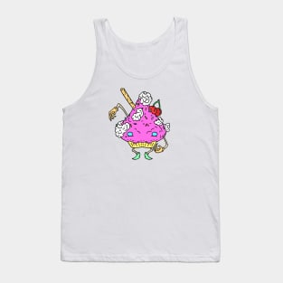 Cupcake friend (berry) Tank Top